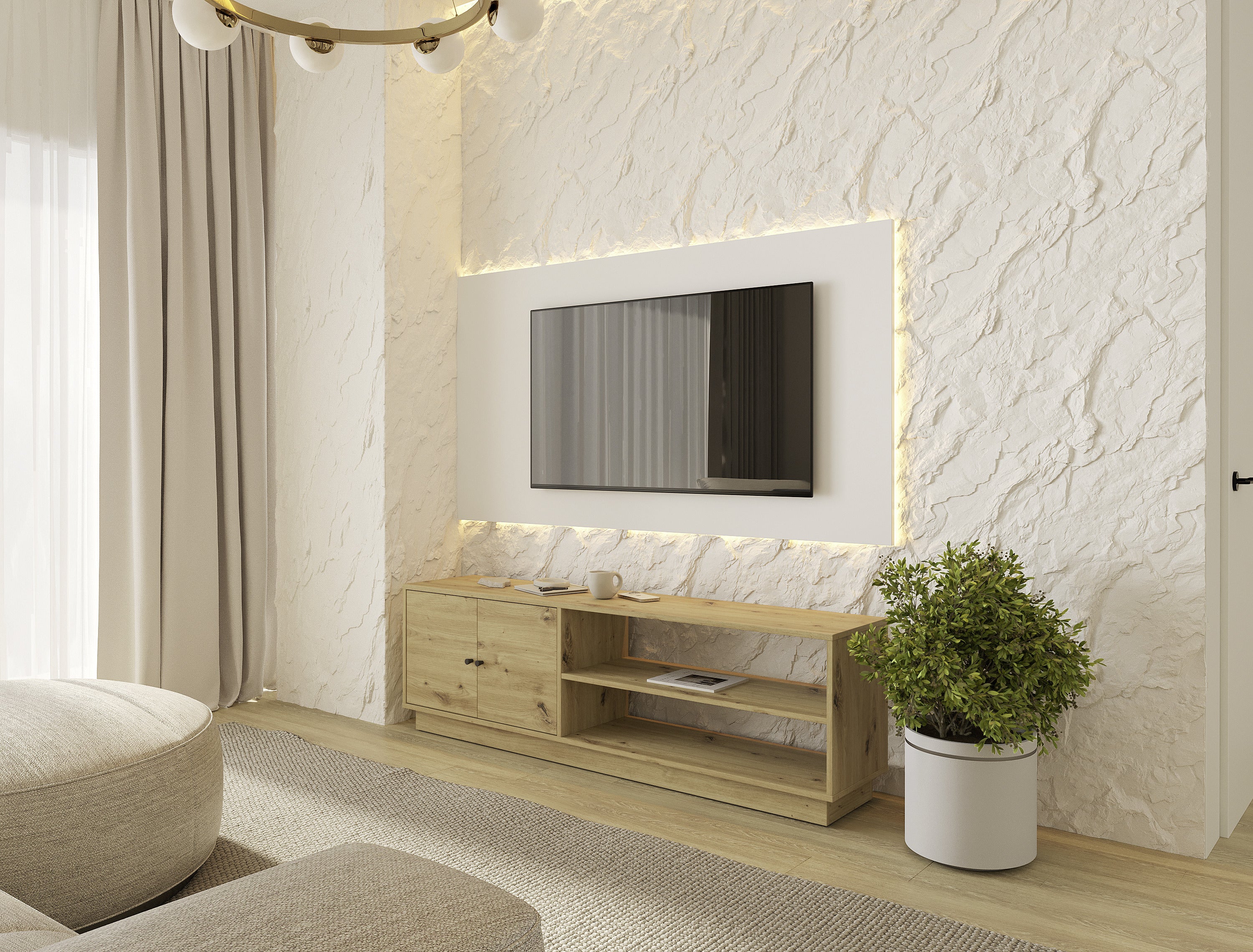 Holz TV-Element