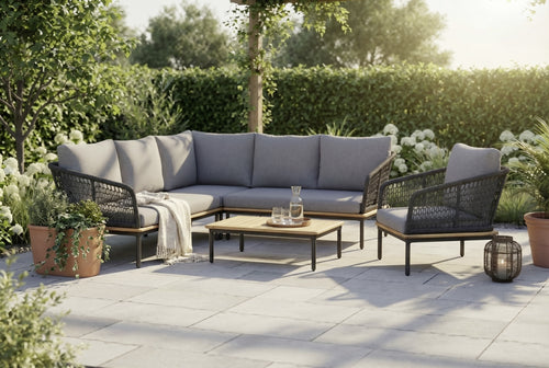 Ambia Garden Gartenset 5-Teilig Anthrazit