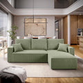 Ecksofa mit Schlaffunktion und Bettkasten