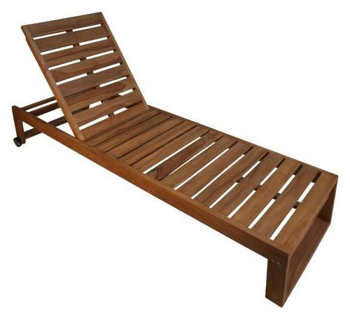 Holz Gartenliege