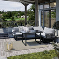 Dining-Loungeset mit Sonnenliegefunktion