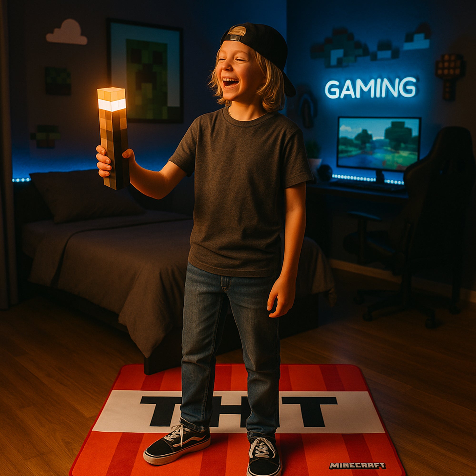 Minecraft LED-DEKOLEUCHTE