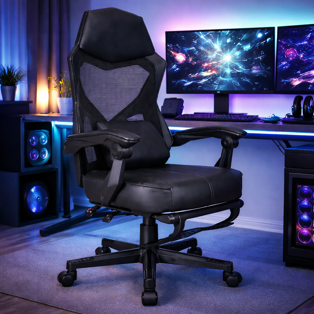 Gamingstuhl schwarz