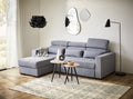 Ecksofa Monson Blau