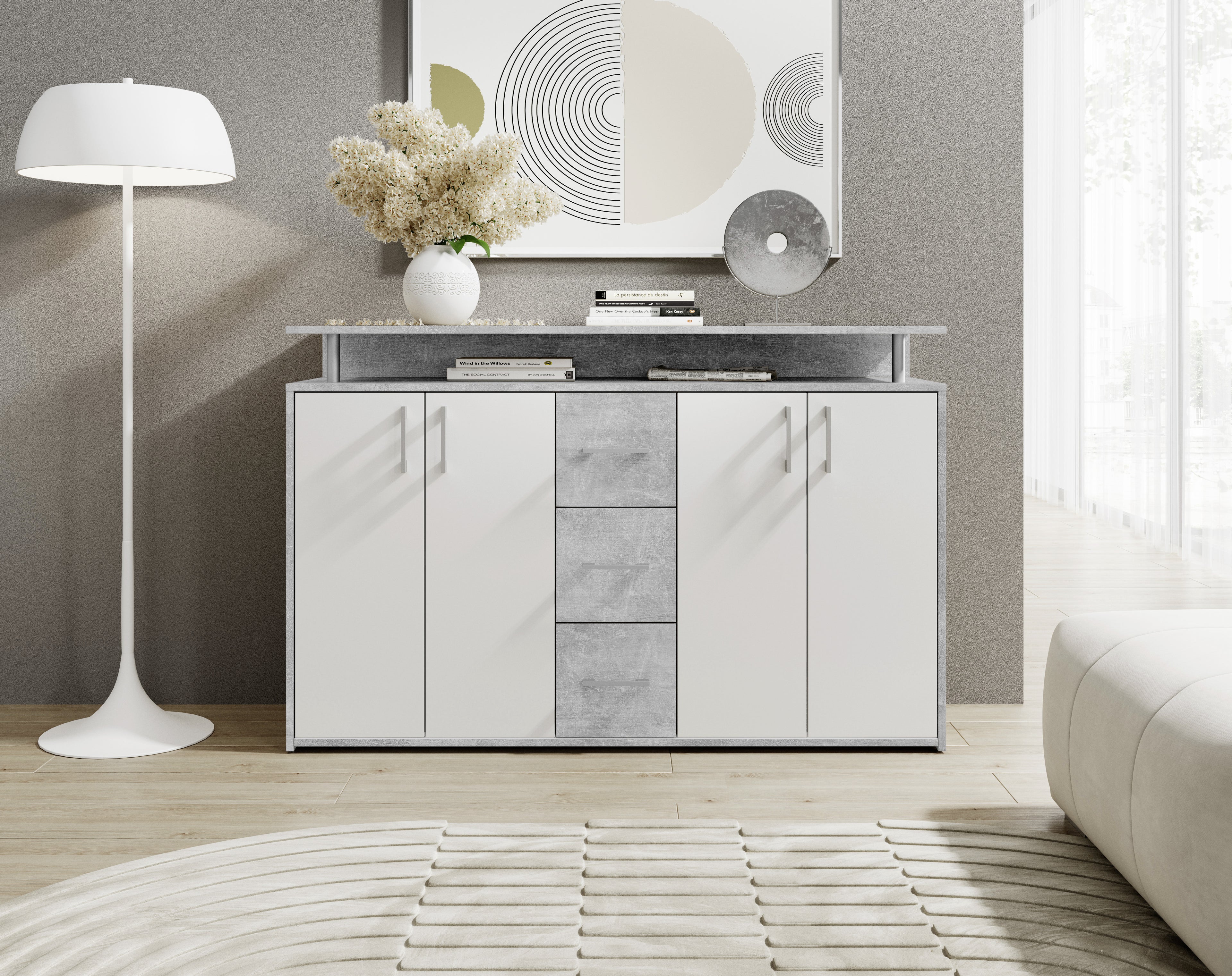 Sideboard Drift Betonoptik