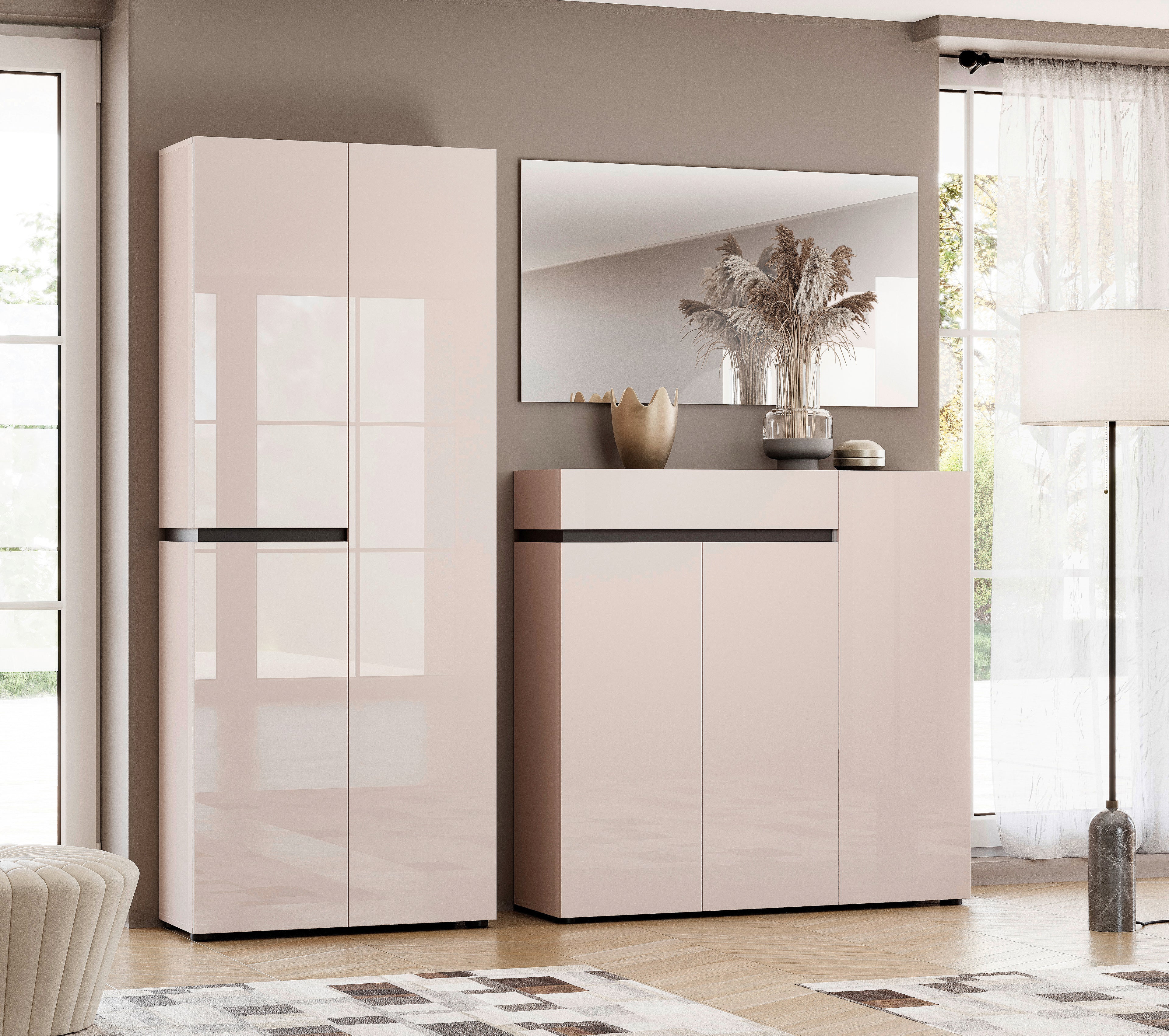 Schuhschrank Kaschmir Anthrazit