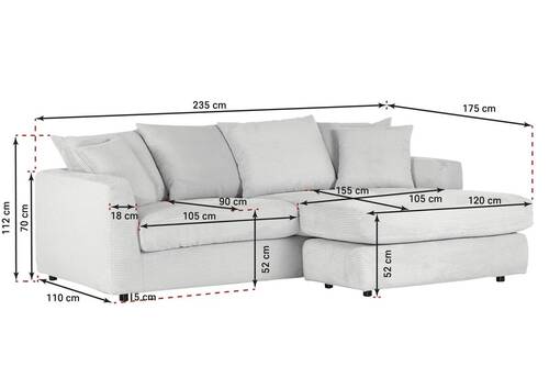 Ecksofa Donato