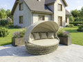 Gartenmuschel in Beige