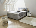 Boxbett Grau 140x200cm