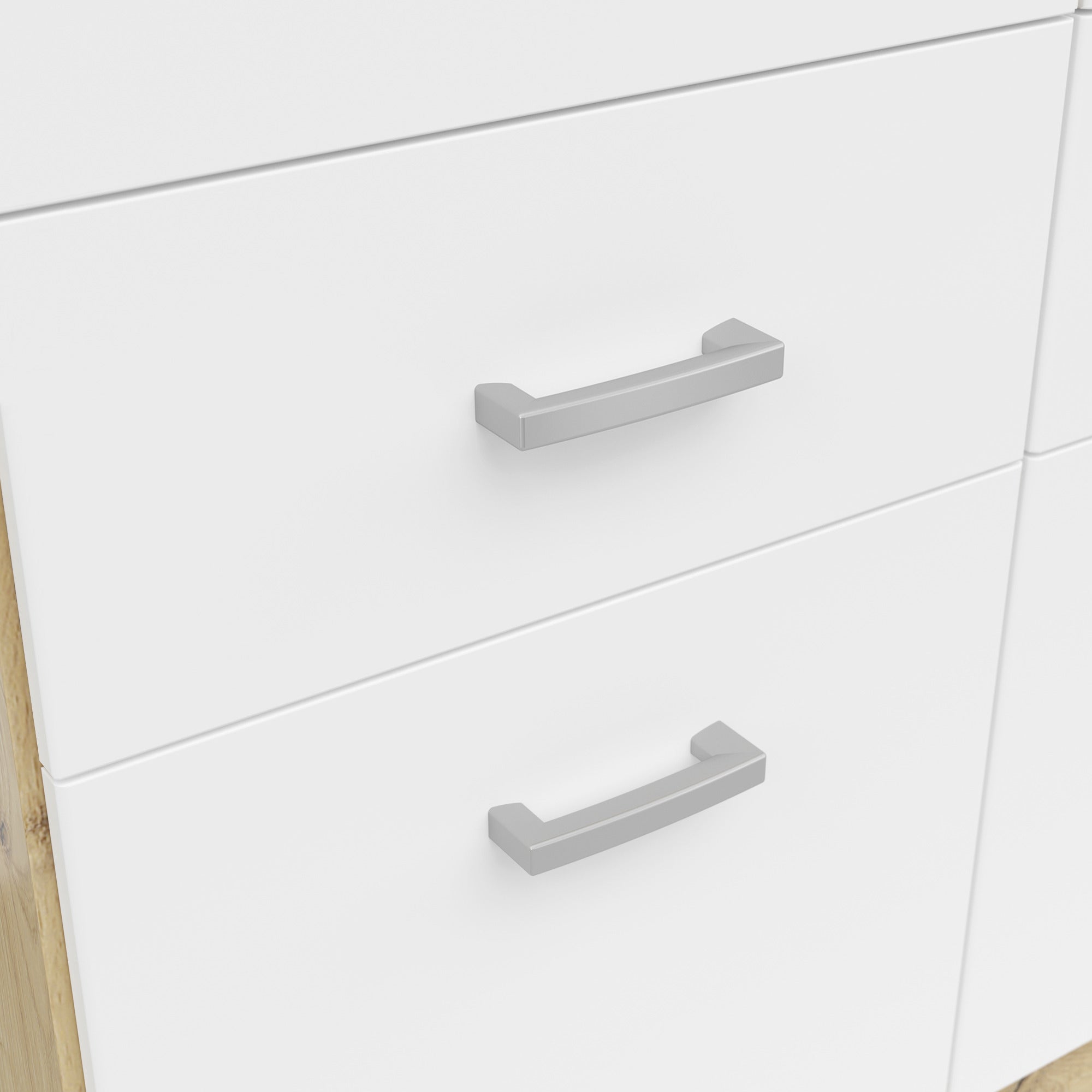 Kleiderschrank Weiß mit Spiegel