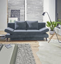 Schlafsofa Blau inkl. Bettkasten