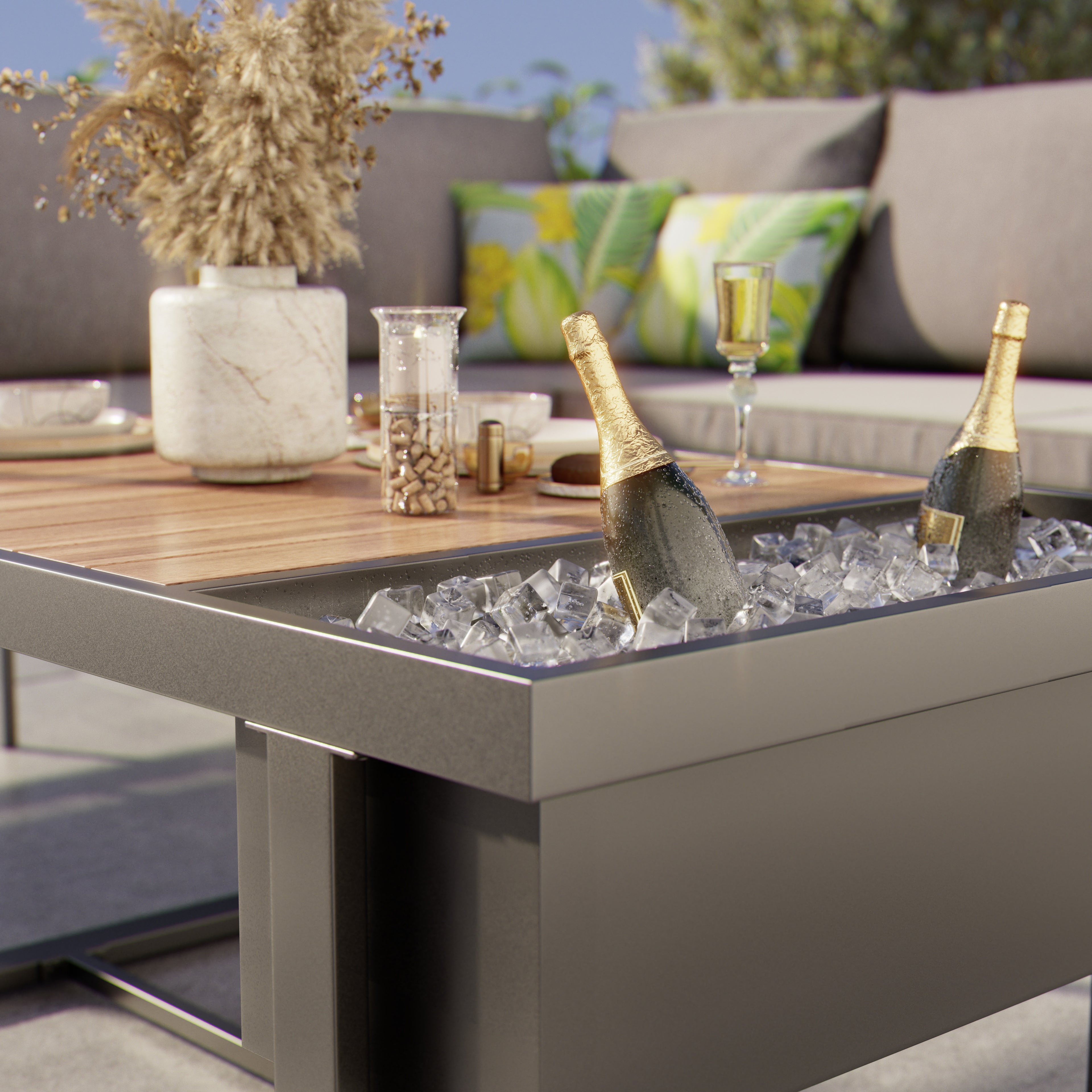 Garten-Loungegarnitur