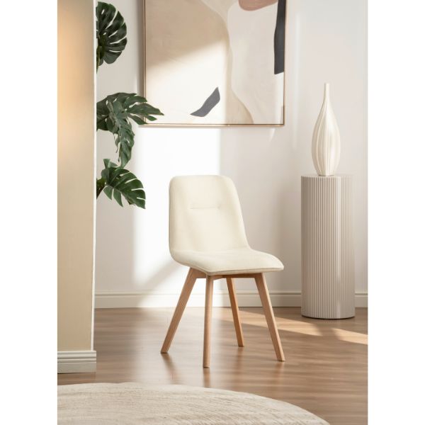 Stuhl Beige