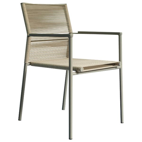Stapelsessel Beige