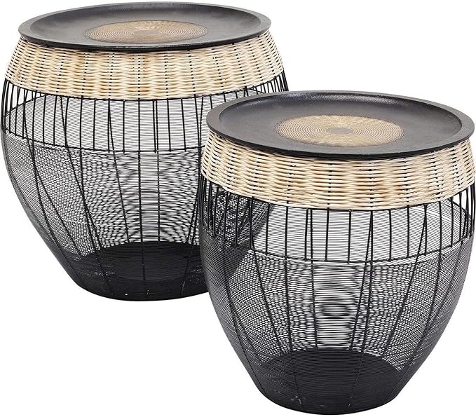 KARE Beistelltisch-Set African Drums
