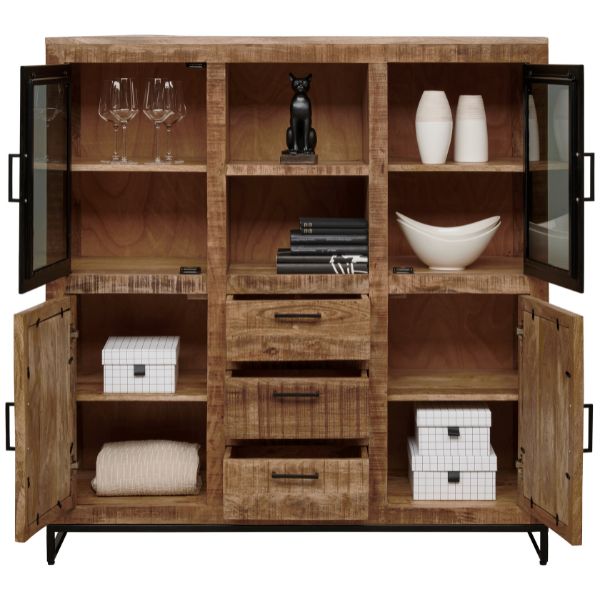 Highboard Naturfarben
