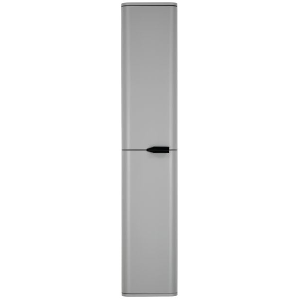 Hochschrank Grau