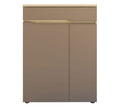 Schuhschrank Eichefarben/Taupe