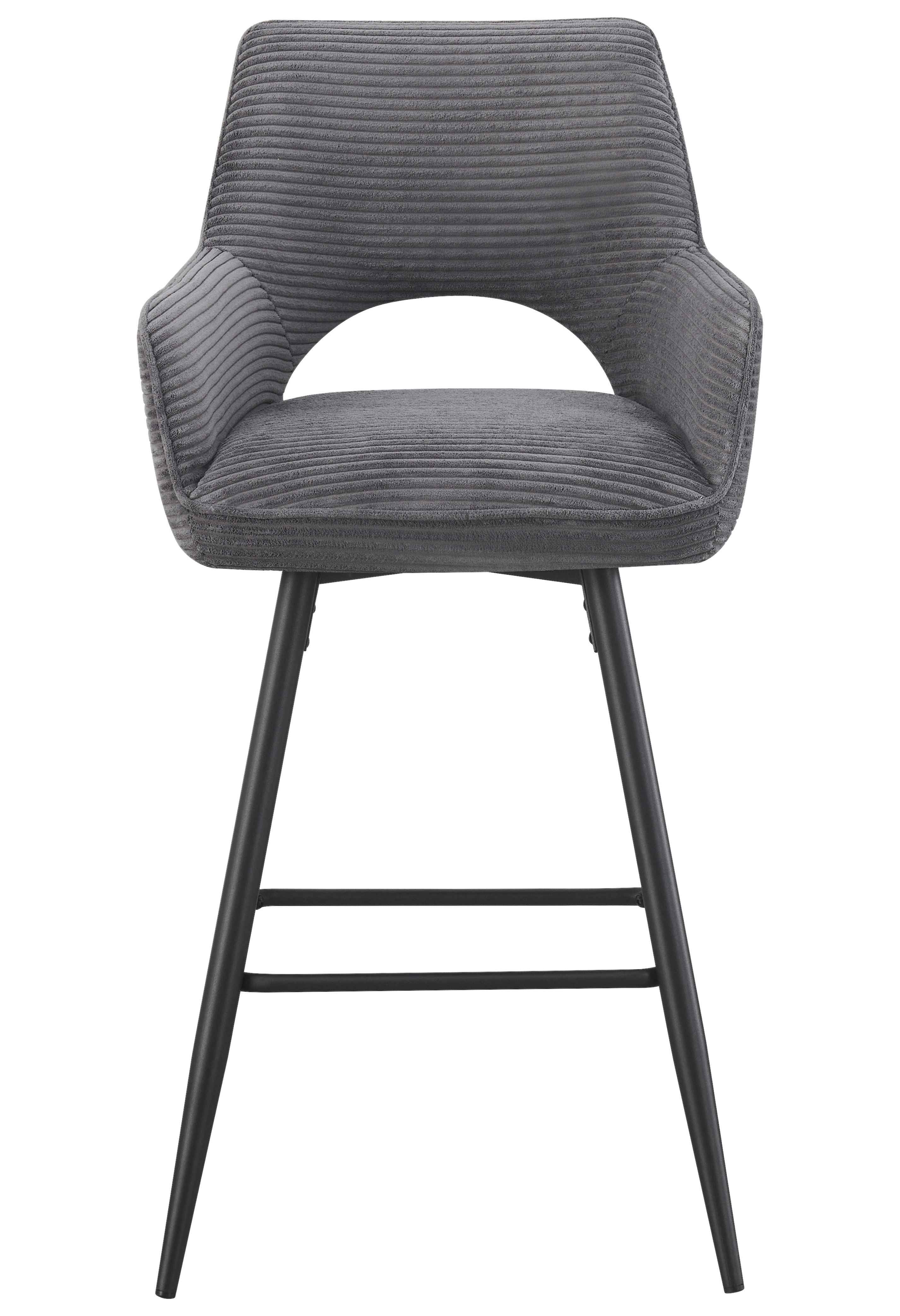 Barhocker Dunkelgrau