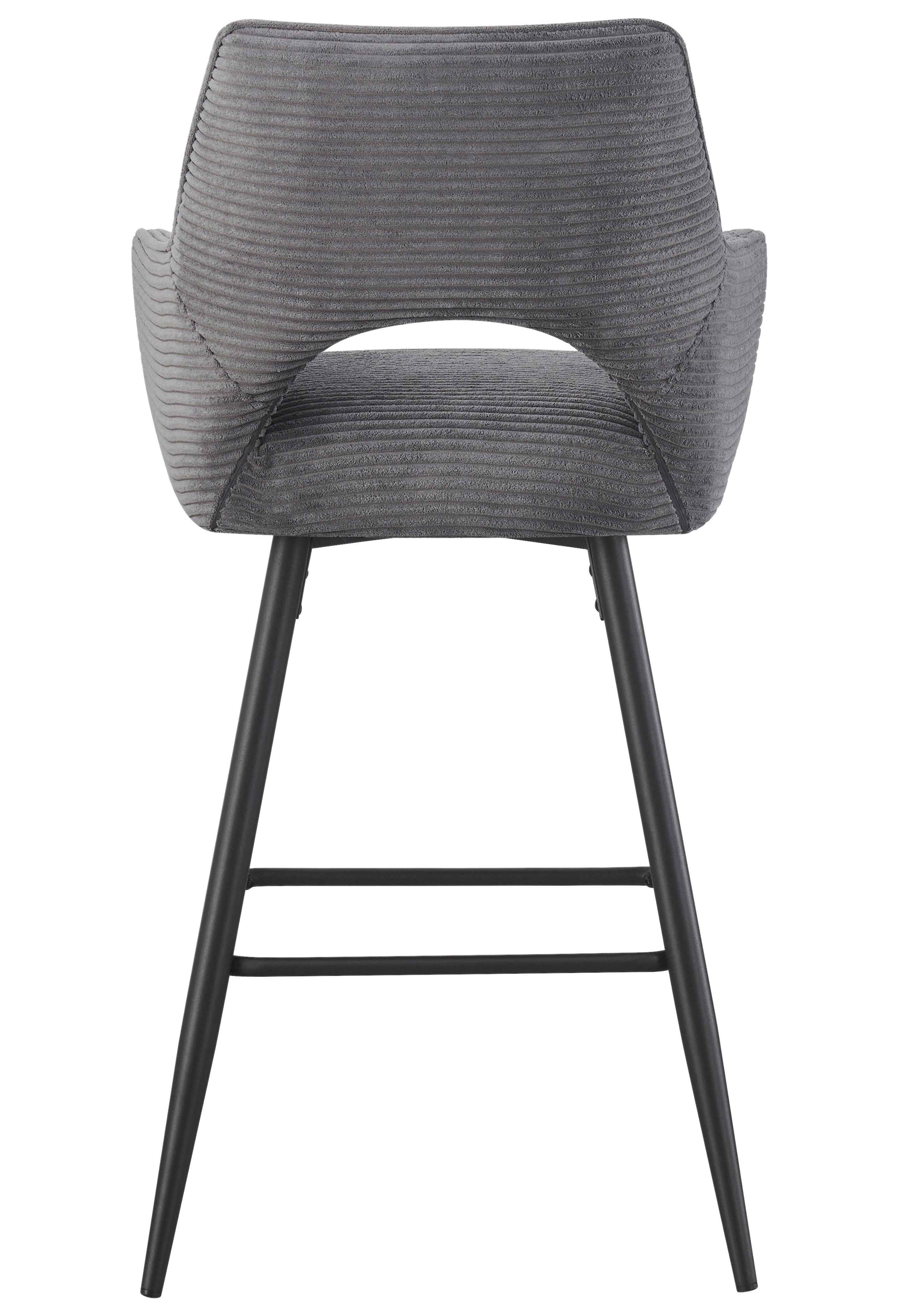 Barhocker Dunkelgrau
