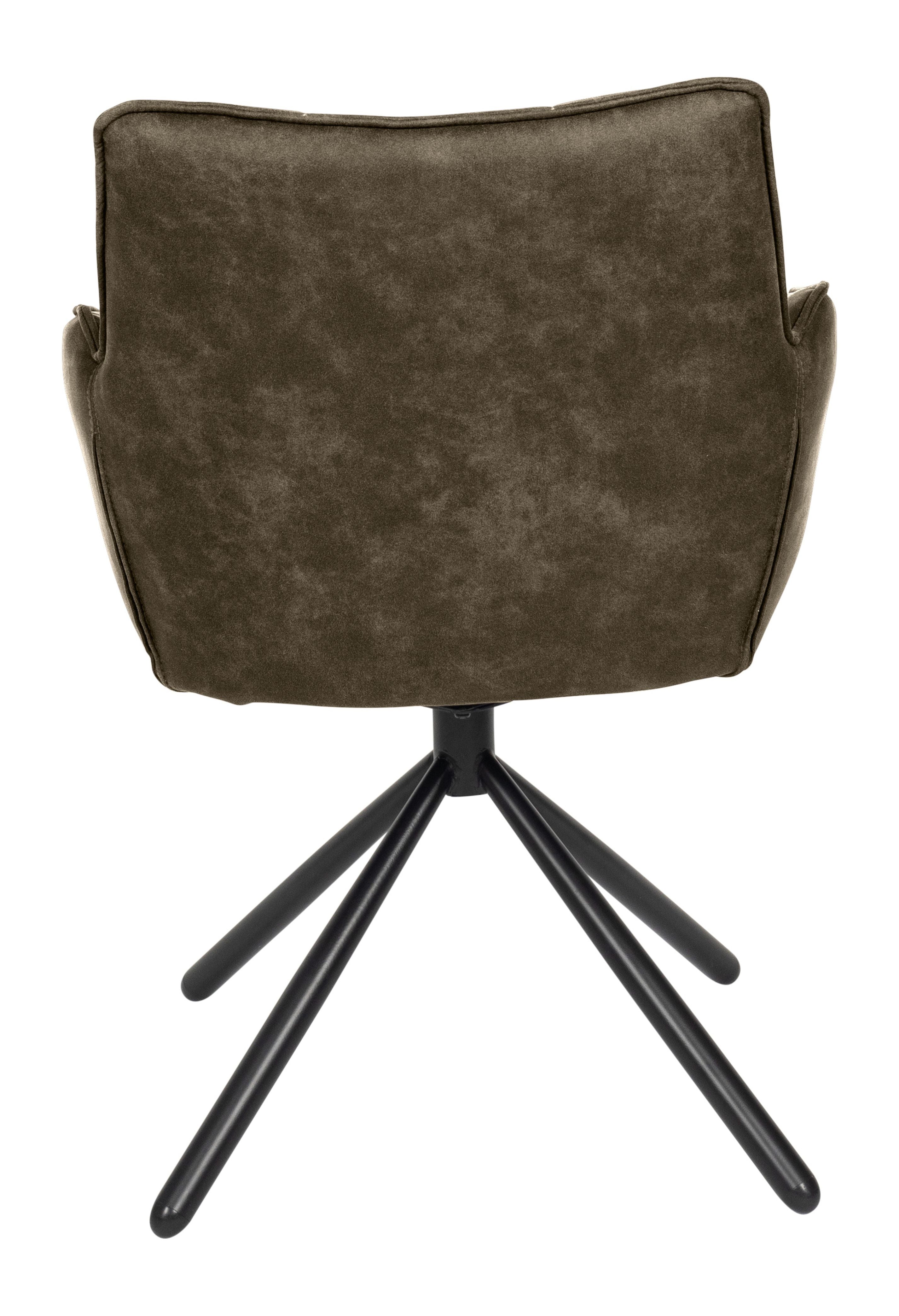 Armlehnstuhl Taupe