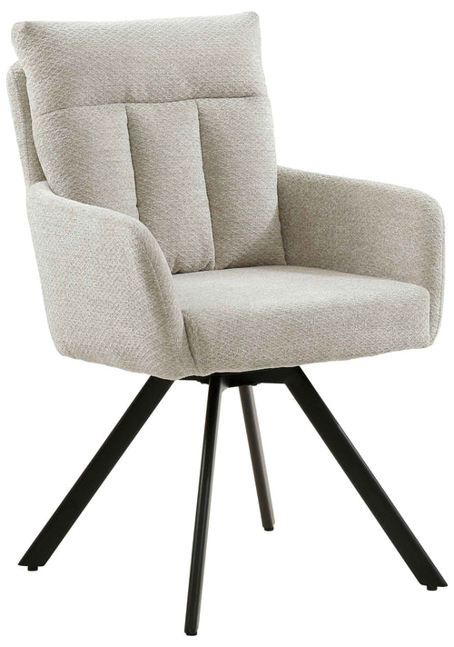 Armlehnstuhl Creme