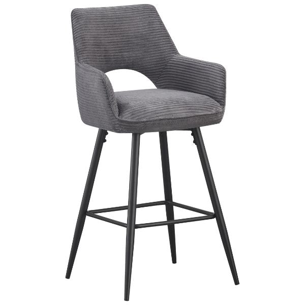Barhocker Dunkelgrau