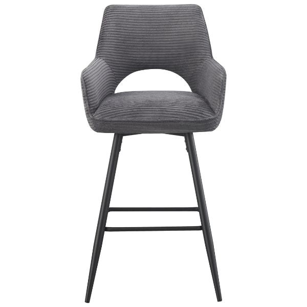 Barhocker Dunkelgrau