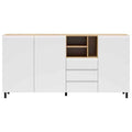 Sideboard Weiß/Holz
