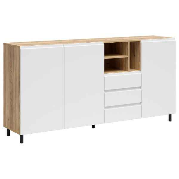 Sideboard Weiß/Holz