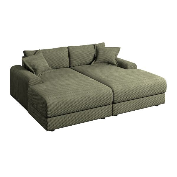 Bigsofa Olivgrün