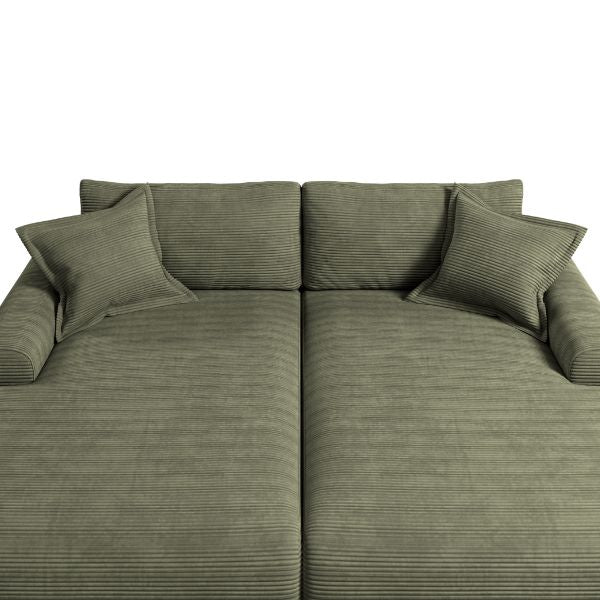 Bigsofa Olivgrün