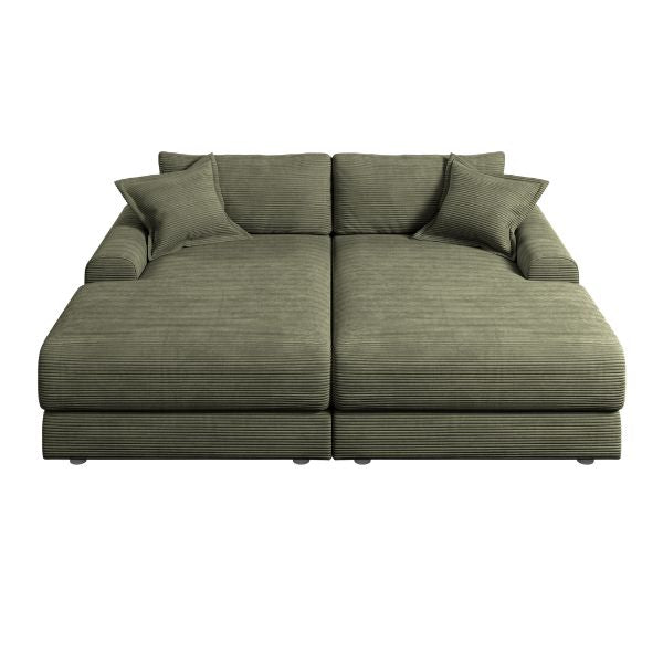 Bigsofa Olivgrün