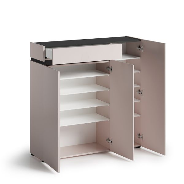 Schuhschrank Kaschmir Anthrazit