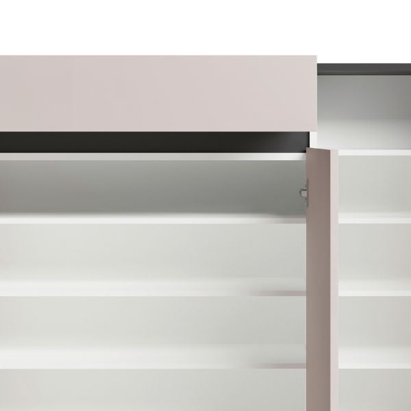 Schuhschrank Kaschmir Anthrazit