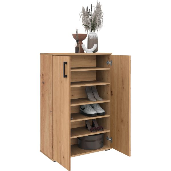 Schuhschrank Eiche Artisan