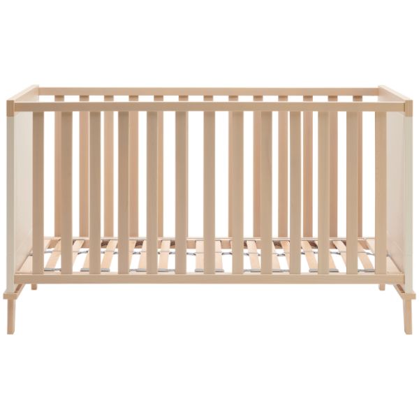 Gitterbett Beige