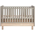 Gitterbett Taupe Sonoma Eiche