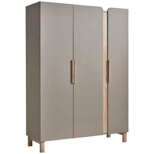 Babykleiderschrank Taupe Sonoma Eiche