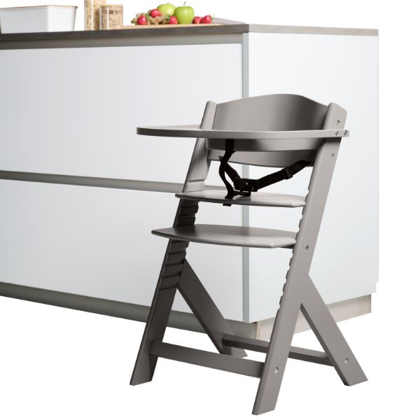 Hochstuhl Taupe
