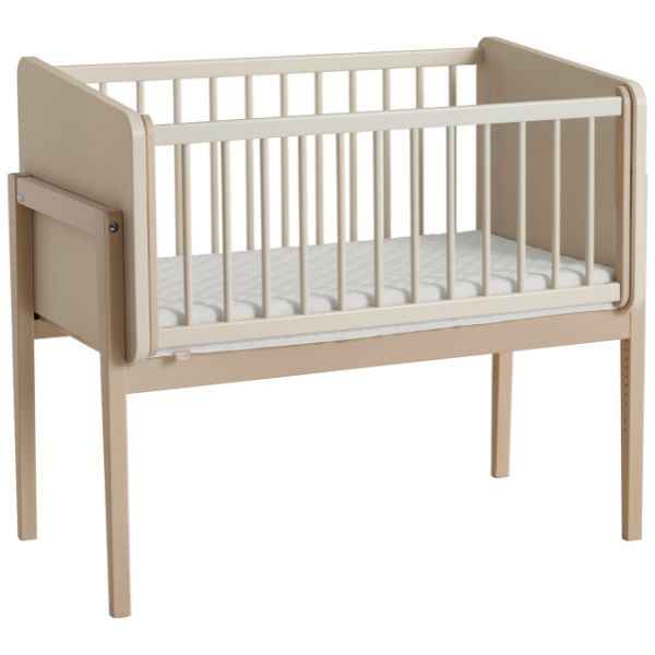 Beistellbett Beige