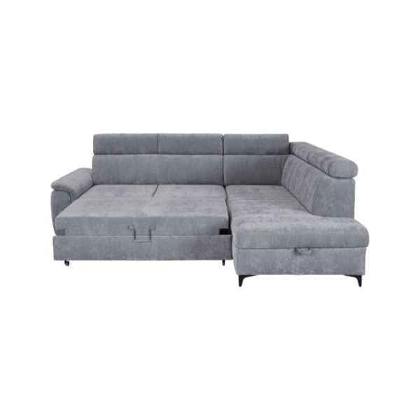 Ecksofa Hellgrau