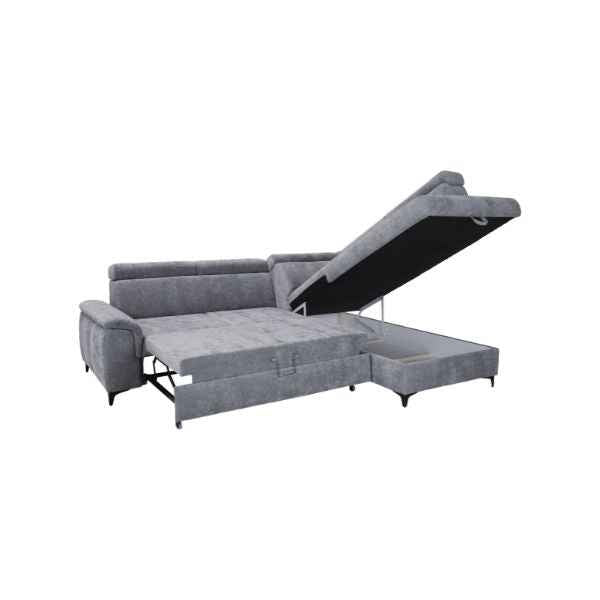 Ecksofa Hellgrau