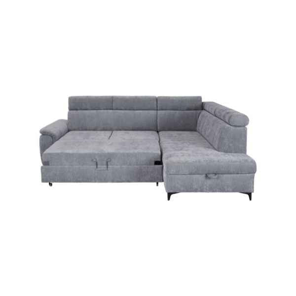 Ecksofa Hellgrau