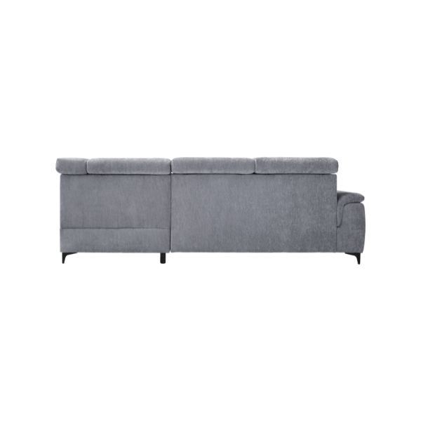 Ecksofa Hellgrau