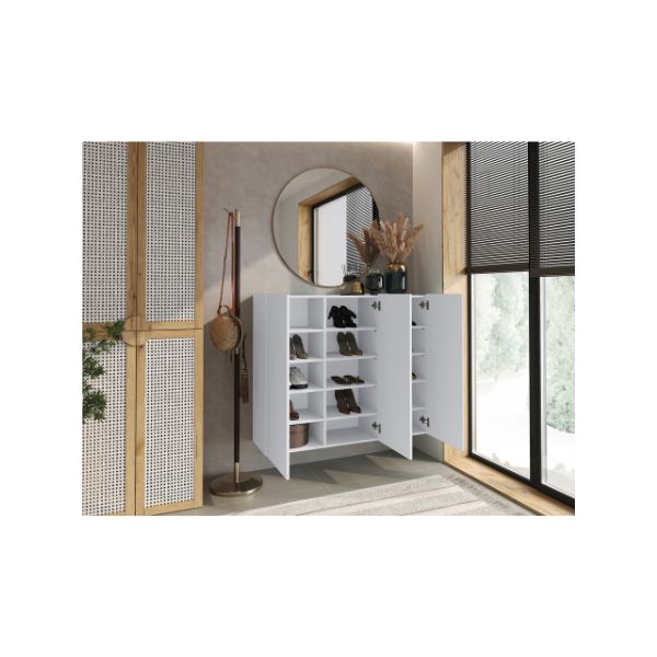 Schuhschrank Weiß Matt