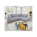Ecksofa Hellgrau