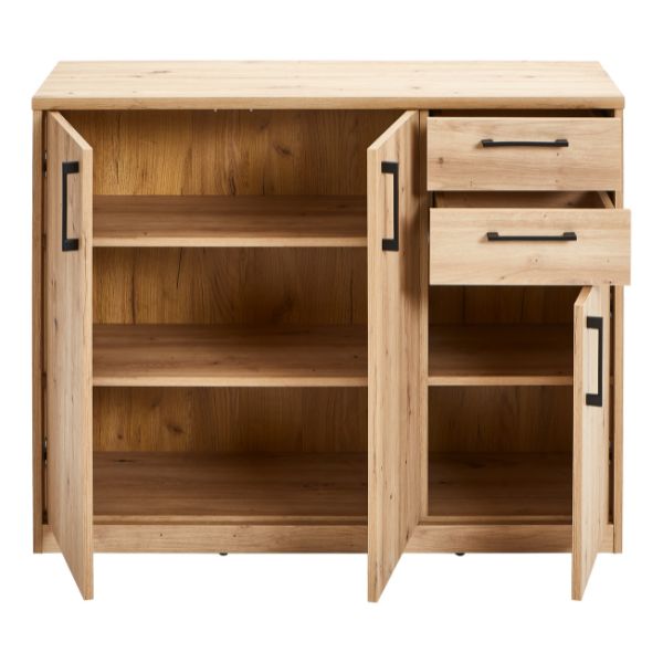 Kommode Holz 3-Türig