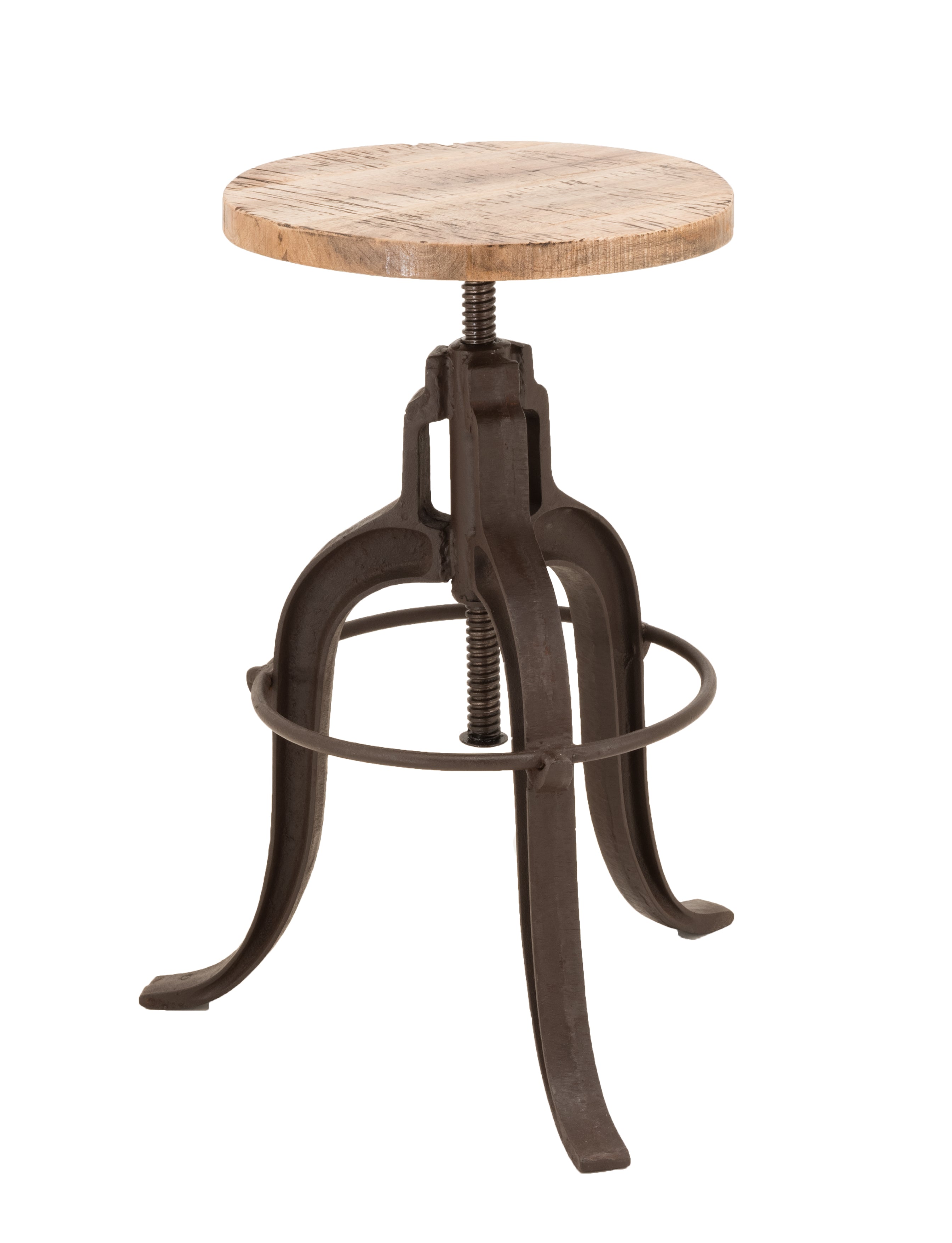 Drehhocker Iron Höhenverstellbar