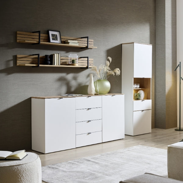 Sideboard weiß matt 180cm